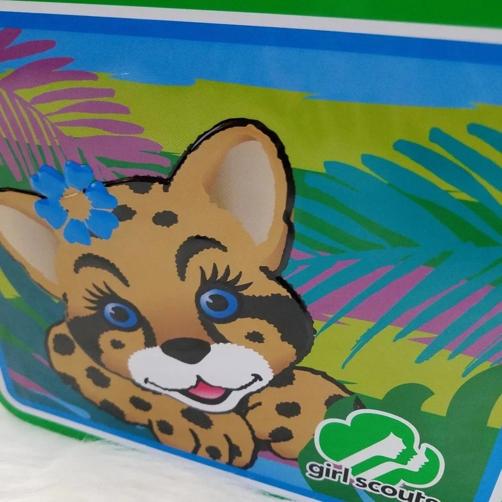 Rare Girl Scout Thin Mint Tin LunchBox os